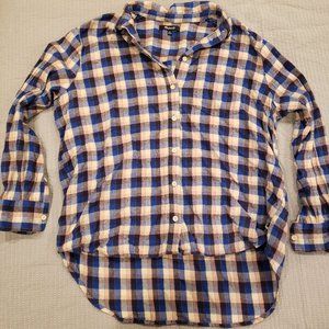 Madewell Flannel Button Down